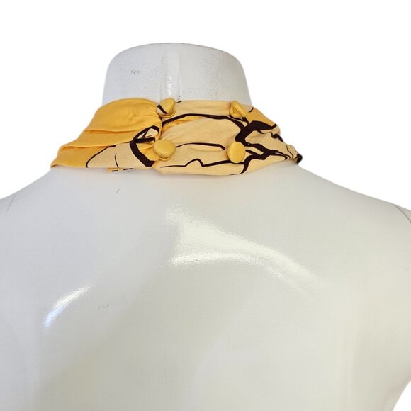 Anthropologie Hutch Floral Halter Maxi Dress Size 8 Slit Front NWT Guest Dress - Picture 10 of 11